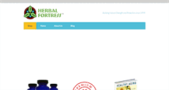 Desktop Screenshot of herbalfortress.com